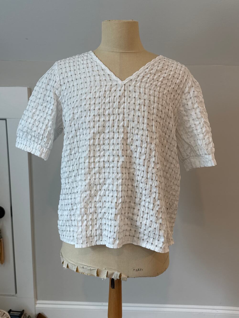 French Connection Effordram White Summer top